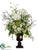Amaryllis, Hydrangea, Rose, Lily - Cream Brown - Pack of 1
