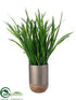 Silk Plants Direct Cymbidium Orchid Foliage - Green - Pack of 1