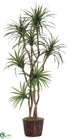 Silk Plants Direct Yucca Tree - Green - Pack of 1