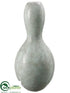 Silk Plants Direct Mirror Mosaic Glass Vase - Silver - Pack of 1