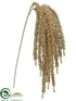 Silk Plants Direct Amaranthus Spray - Gold - Pack of 12