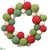 Ball Wreath - Red Green - Pack of 4
