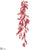 Berry Hanging Vine - Red - Pack of 6
