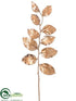 Silk Plants Direct Lemon Leaf Spray - Gold Copper - Pack of 24