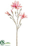 Silk Plants Direct Magnolia Spray - Mauve - Pack of 12