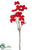 Dogwood Spray - Red - Pack of 12
