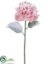 Silk Plants Direct Hydrangea Spray - Snow Pink - Pack of 12