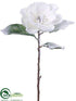 Silk Plants Direct Magnolia Spray - Snow White - Pack of 12