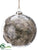 Ball Ornament - Clear Brown - Pack of 6
