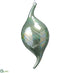 Silk Plants Direct Glass Finial Ornament - Seafoam - Pack of 4