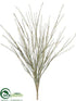 Silk Plants Direct Glitter Grass Bush - Gold Sage - Pack of 12
