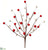 Berry Pick - Red White - Pack of 36