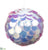 Bangle Ball Ornament - Iridescent - Pack of 12
