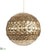 Ball Ornament - Gold - Pack of 6