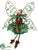 Fairy Ornament - Green - Pack of 12