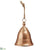 Bell Ornament - Copper - Pack of 6
