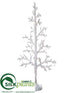Silk Plants Direct Tree - White - Pack of 1