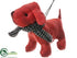 Silk Plants Direct Dog - Red - Pack of 12