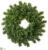Silk Plants Direct Pine Wreath - Green - Pack of 2