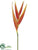 Tropical Heliconia Spray - Orange - Pack of 12