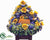 Sunflower Cremation Urn - Yellow Purple - Pack of 1