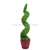 Silk Plants Direct Iron Fir Spiral - Green - Pack of 1
