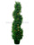 Pre Lit Topiary Spiral Tree Cedar - Green - Pack of 4