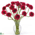 Silk Plants Direct Gerber Daisy Liquid Illusion - Red - Pack of 1