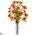 Silk Plants Direct Cosmos - Orange - Pack of 1