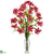 Silk Plants Direct Cosmos - Red - Pack of 1