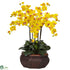 Silk Plants Direct Large Phalaenopsis - Yellow - Pack of 1