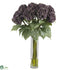 Silk Plants Direct Hydrangea - Purple - Pack of 1