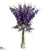 Silk Plants Direct Delphinium - Purple - Pack of 1