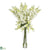 Silk Plants Direct Delphinium - White - Pack of 1