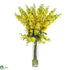 Silk Plants Direct Delphinium - Yellow - Pack of 1