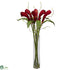 Silk Plants Direct Ginger - Red - Pack of 1