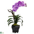 Silk Plants Direct Vanda - Purple - Pack of 1
