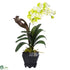 Silk Plants Direct Vanda - White - Pack of 1