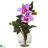 Silk Plants Direct Mini Cattleya - Lavender - Pack of 1