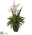 Silk Plants Direct Fern & Orchid Arrangement - Pack of 1