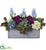 Silk Plants Direct Hyacinth & Hydrangea - Pack of 1