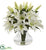 Silk Plants Direct Lily Arrangement - Pack of 1