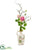 Silk Plants Direct Rose - Pack of 1