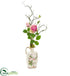 Silk Plants Direct Rose - Pack of 1
