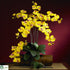 Silk Plants Direct Phalaenopsis Silk Orchid Flower - Gold - Pack of 1