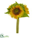 Silk Plants Direct Sunflower Bundle Artificial Flower - Pack of 1