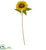Silk Plants Direct Sunflower Artificial Flower - Pack of 1