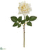 Silk Plants Direct Rose Artificial Flower - Cream - Pack of 6