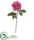 Silk Plants Direct Rose Artificial Flower - Orchid - Pack of 6