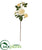 Silk Plants Direct Chelsea Artificial Flower - Cream - Pack of 6